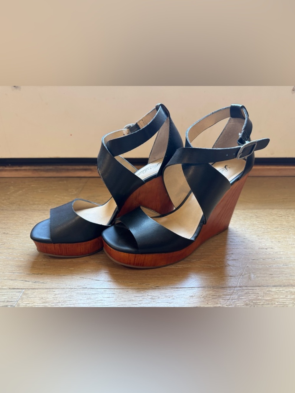 Lucky Brand Platform Wedge Heel Sandals